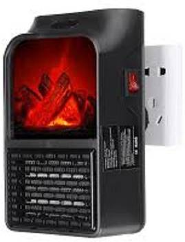 Psyche 1000w Desktop Fireplace Heater Electric Heater With Log