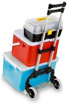 Swadhin Folding Aluminium 80 Kg Heavy Luggage Foldable Hand Truck Trolley Luggage Trolley Price In India Buy Swadhin Folding Aluminium 80 Kg Heavy Luggage Foldable Hand Truck Trolley Luggage Trolley Online
