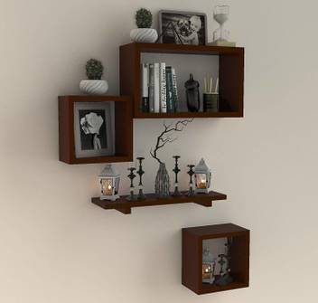 Mark Wood Wall Shelves S F Display Rack Shelf For Home Decor And