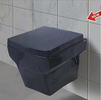 black commode seat