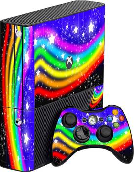 Gadgetswrap Gmcc31223 Printed Rainbow Stars Skin For 360 Console