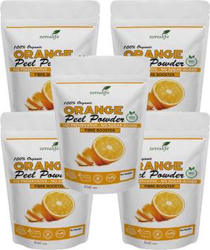 Zenulife 100 Natural Orange Peel Powder For Face Pack And Hair