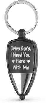 Three Shades Drive Safe I Need You Here With Me Led Light Car Bike Key Chain Keyring Key Chain Price In India Buy Three Shades Drive Safe I Need You