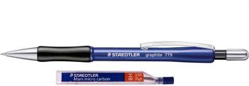 Staedtler Graphite 779 0 5mm With Extra Leads Blue Mechanical