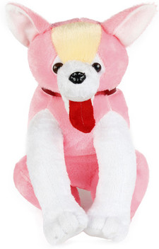pink dog teddy
