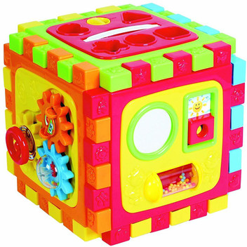 plastic activity cube