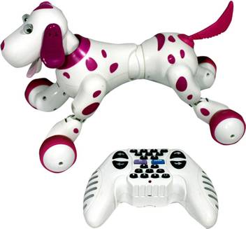 Digitalgoal Realistic Remote Control 72 Emotions In 1 Smart Robot Dog Toy With Sound Pink White Realistic Remote Control 72 Emotions In 1 Smart Robot Dog Toy With Sound Pink
