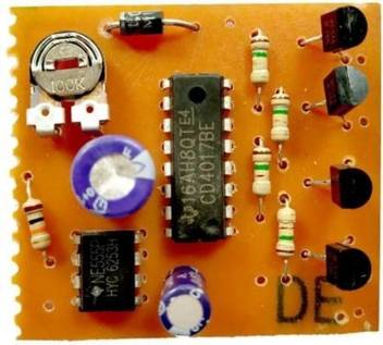 Creative Tech Led Chaser Circuit 4 Led Outputs 555 Timer Cd4017 Micro Controller Board Electronic Hobby Kit Price In India Buy Creative Tech Led Chaser Circuit 4 Led Outputs 555 Timer