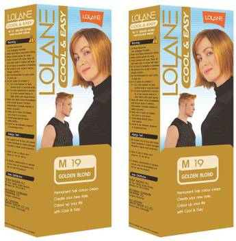 Lolane Cool Easy M19 Golden Blonde Hair Color Price In India