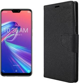 Moon Crystal Flip Cover For Asus Zenfone Max Pro M2 Flip Cover Full Covered Mercury Cover Waterproof Black Moon Crystal Flipkart Com