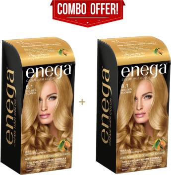 Enega Cream Hair Color 150 Ml Each Superior Quality With Argan Oil Green Tea Extract