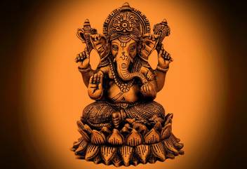 Ganpati Bappa Wallpapers Canvas Print Art Medium Size Painting Poster For Living Room Bedroom Office Kids Room Hall Canvas Art Art Paintings Posters In India Buy Art Film Design Movie Music Nature And
