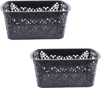 small black storage baskets