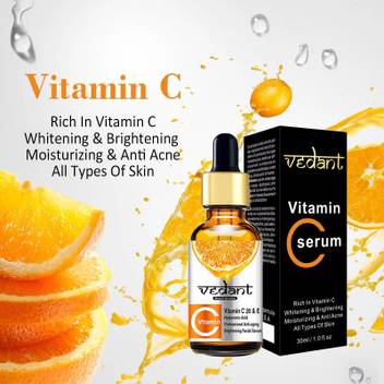 Vedant Natural Vitamin C Serum 20 For Skin Whitening Skin