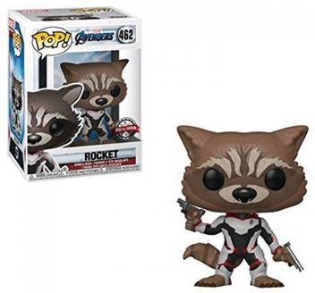 Funko Pop Avengers End Game Rocket Racoon In Team Suit Pop Bobblehead Figure Pop Avengers End Game Rocket Racoon In Team Suit Pop Bobblehead Figure Buy Avengers Toys In India
