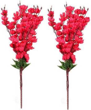 Ryme Beautiful Dark Pink Orchid 9 Stick Pack Of 2 Pink Orchids Artificial Flower Price In India Buy Ryme Beautiful Dark Pink Orchid 9 Stick Pack Of 2 Pink Orchids Artificial