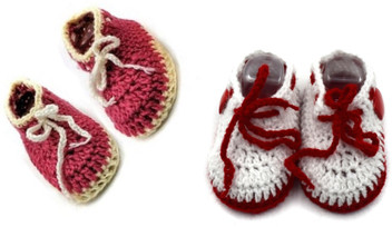 unisex newborn booties