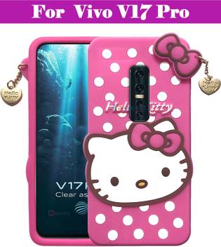 Dgeot Back Cover For Vivo V17 Pro 3d Cute Hello Kitty Soft
