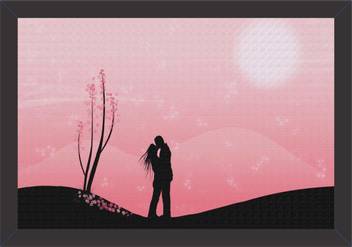 Mad Masters # Canvas Happy Young Romantic Couple Have Fun # Valentinesday  Beautiful Painting Gift for Her &