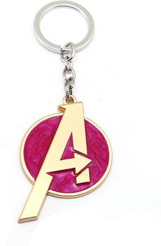 Gct Marvel Avengers Logo Superhero Collectible Design 4 Coper Pink Metal Keychain For Car Bike Men Women Keyring Key Chain Price In India Buy Gct Marvel Avengers Logo Superhero Collectible Design 4 Coper