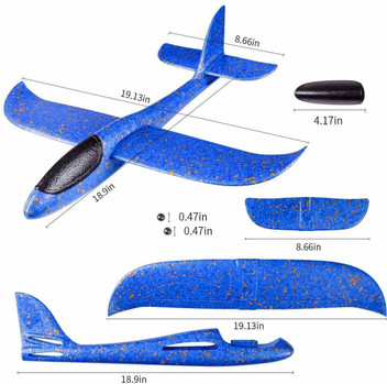 thermocol glider plane