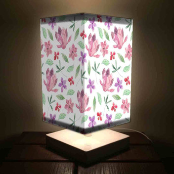 flower table lamp