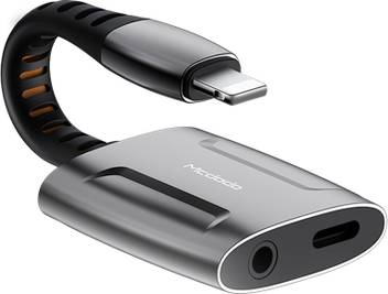 Mcdodo Lightning To Lightning And Dc3 5mm Cable 0 1m Support Call Function Ca 6340 By The Smart Shoppers 0 1 M Lightning Cable Mcdodo Flipkart Com