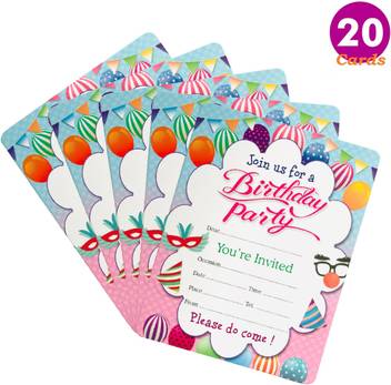 Almoda Creations Birthday Party Invitation Ca Invitation Card Price In India Buy Almoda Creations Birthday Party Invitation Ca Invitation Card Online At Flipkart Com