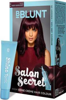Bblunt Hair Color Burgandy 1 Wine Deep Burgandy Price In India Buy Bblunt Hair Color Burgandy 1 Wine Deep Burgandy Online In India Reviews Ratings Features Flipkart Com Find a solution for every hair concern, with the secret of bblunt salons, now in a bottle! flipkart