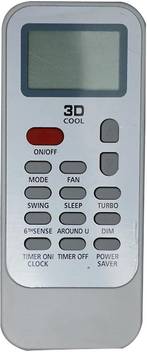 Upix 129 Ac Remote Compatible For Whirlpool 3d Auto Ac Remote