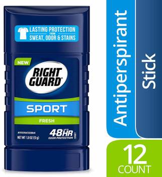 Right Guard Sport Invisible Solid 3 D Odor Defense Anti Perspirant Deodorant Fresh 1 8 Ounce Tubes Pack Of 12 Cat 3955 Deodorant Stick For Men Women Price In India Buy