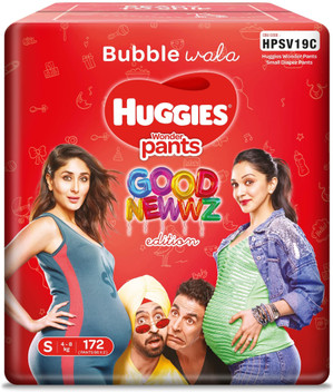 bubble diaper huggies