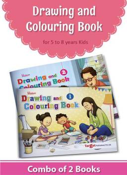 Blossom Drawing And Colouring Practice Books For Kids 5 To 8 Year Old Learn