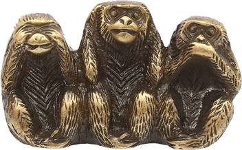 Webelkart 3 Monkey Statue Showpiece Gandhi Ji Monkey Set Brass Handicraft Paper Weight Decorative Showpiece 4 5 Cm Price In India Buy Webelkart 3 Monkey Statue Showpiece Gandhi Poslednie tvity ot monkey images (@monkeyimages). inr