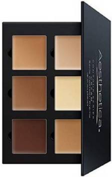 Aesthetica Cosmetics Cream Contour And Highlighting Makeup Kit Contouring Foundation Concealer Palette Vegan Cruelty Hypoallergenic Concealer Price In India Buy Aesthetica Cosmetics Cream Contour And Highlighting Makeup Kit