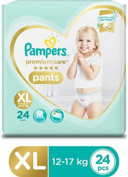 flipkart pampers xl