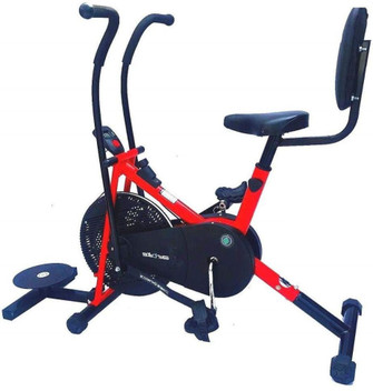 stationary bike with moving handles