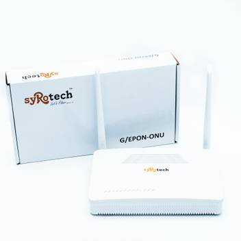 Syrotech GPON Optical Network Unit with 1 GE port, 1 FE Port, 1POTS and WiFi  1200 Mbps Router - Syrotech : Flipkart.com