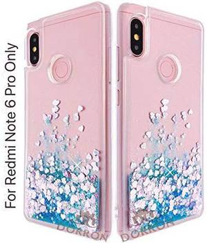 Dorron Back Cover For Mi Redmi Note 6 Pro Redmi Note 6pro Liquid Waterfall Love Hearts Case For Girls Ladies Dorron Flipkart Com