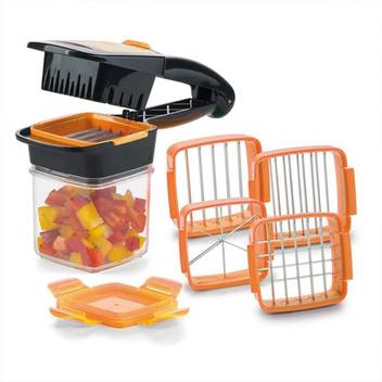 Shopping Adda Manual Cutter Chopper Dicer 5 In 1 Vegetable Fruit