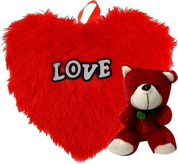 heart shaped teddy bear