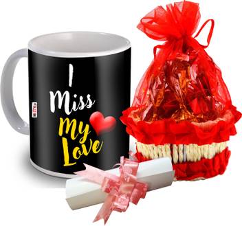 Midiron Valentine Chocolate Gift Pack With 15 Chocolate In Basket