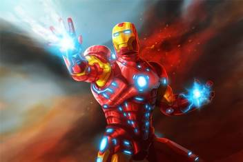 Iron Man Action Animated Image Wall Poster Photographic Paper Abstract Animals Animation Cartoons Architecture Art Paintings Children Comics Cuisine Decorative Educational Floral Botanical Gaming Humor Maps Minimal Art