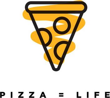 Pizza Life Quotes Wall Poster Photographic Paper Abstract