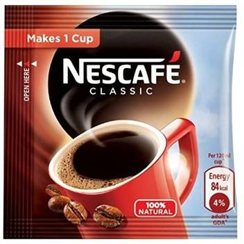 Nescafe Classic Coffee Pouch 60pcs Instant Coffee Price In India Buy Nescafe Classic Coffee Pouch 60pcs Instant Coffee Online At Flipkart Com
