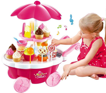 play toy horses ice cream