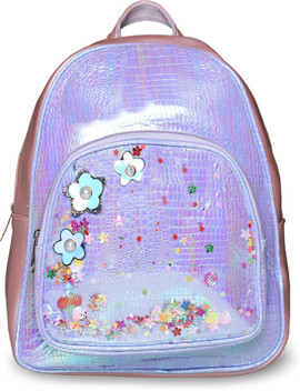 glitter school backpack