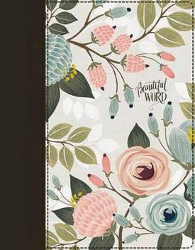 Niv Beautiful Word Bible Updated Edition Peel Stick Bible Tabs Cloth Over Board Multi Color Floral Red Letter Comfort Print Buy Niv Beautiful Word Bible Updated Edition Peel Stick Bible Tabs Cloth Over Board Multi Color