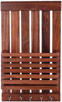 Trend Products Wooden Wall Hanging Mounting Letter Paper Organizer