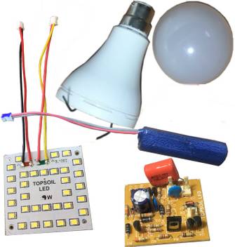 Topsoil Ac Dc Led Bulb Raw Material Pack Of 5 Display Lights Electronic Hobby Kit Price In India Buy Topsoil Ac Dc Led Bulb Raw Material Pack Of 5 Display Lights